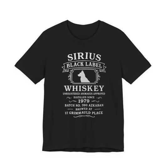 Sirius Black Label Whiskey Unisex T-Shirt