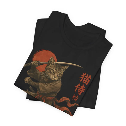 'Samurai Cat' Unisex T-Shirt