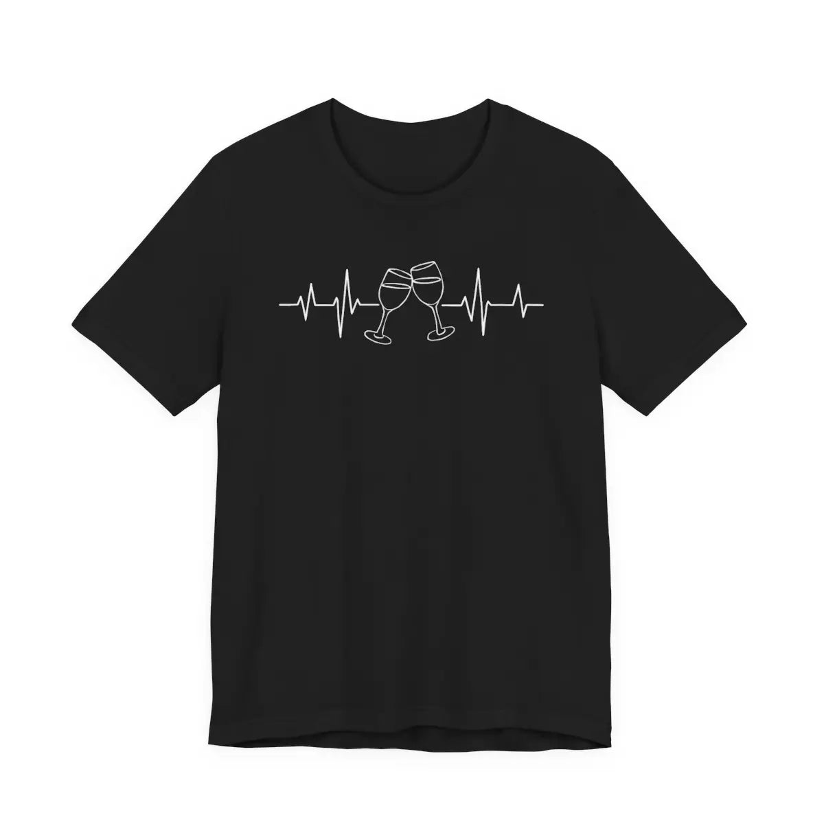 Wine Heartbeat Unisex T-Shirt