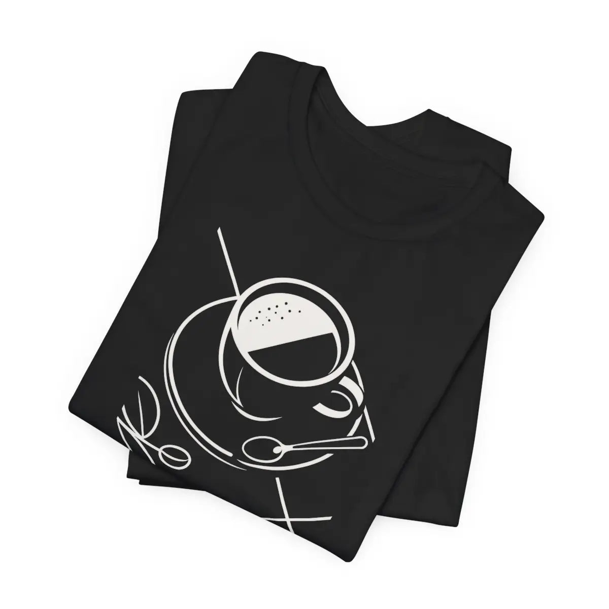 Minimalistic Coffee Unisex T-Shirt