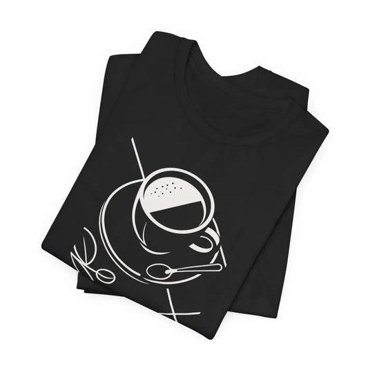 Minimalistic Coffee Unisex T-Shirt