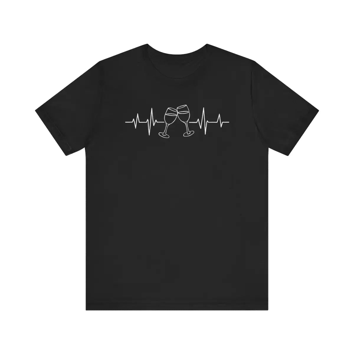 Wine Heartbeat Unisex T-Shirt