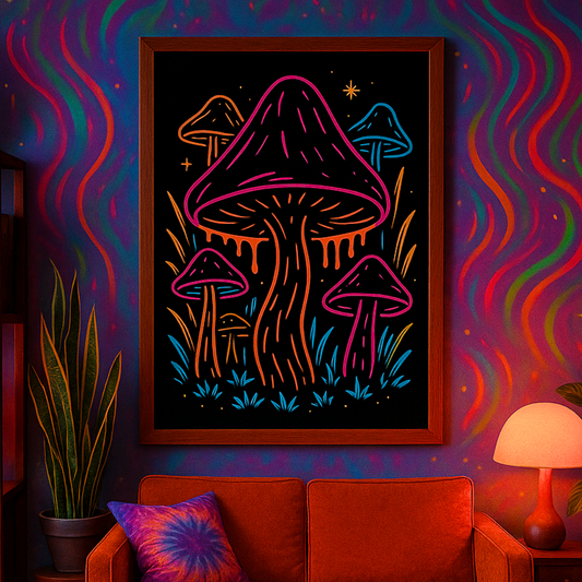 Psychedelic Wall Art Print