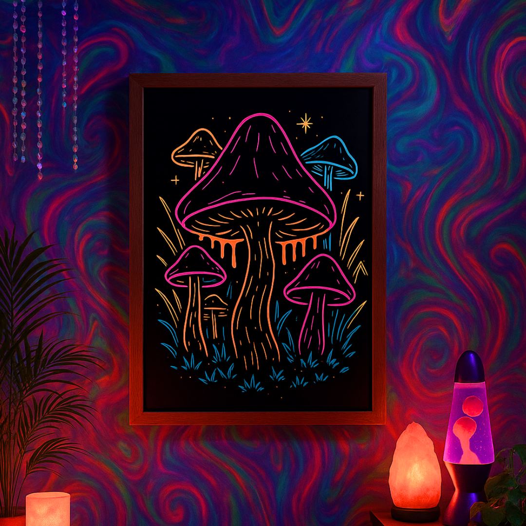 Psychedelic Wall Art Print