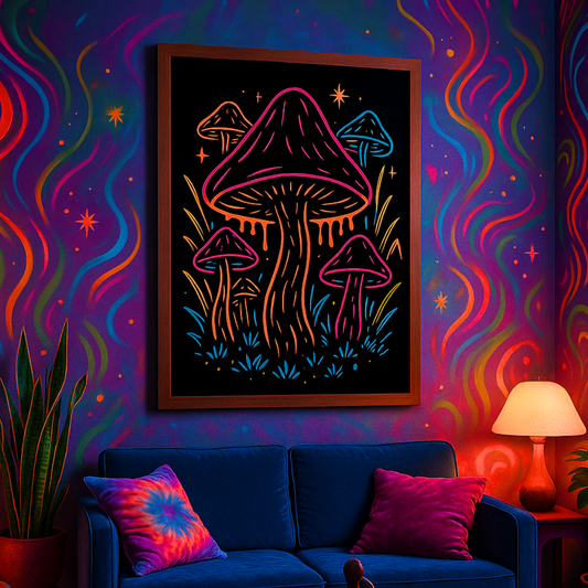 Psychedelic Wall Art Print