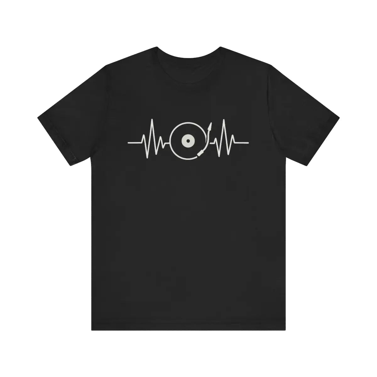 'Vinyl Heartbeat' Unisex T-Shirt