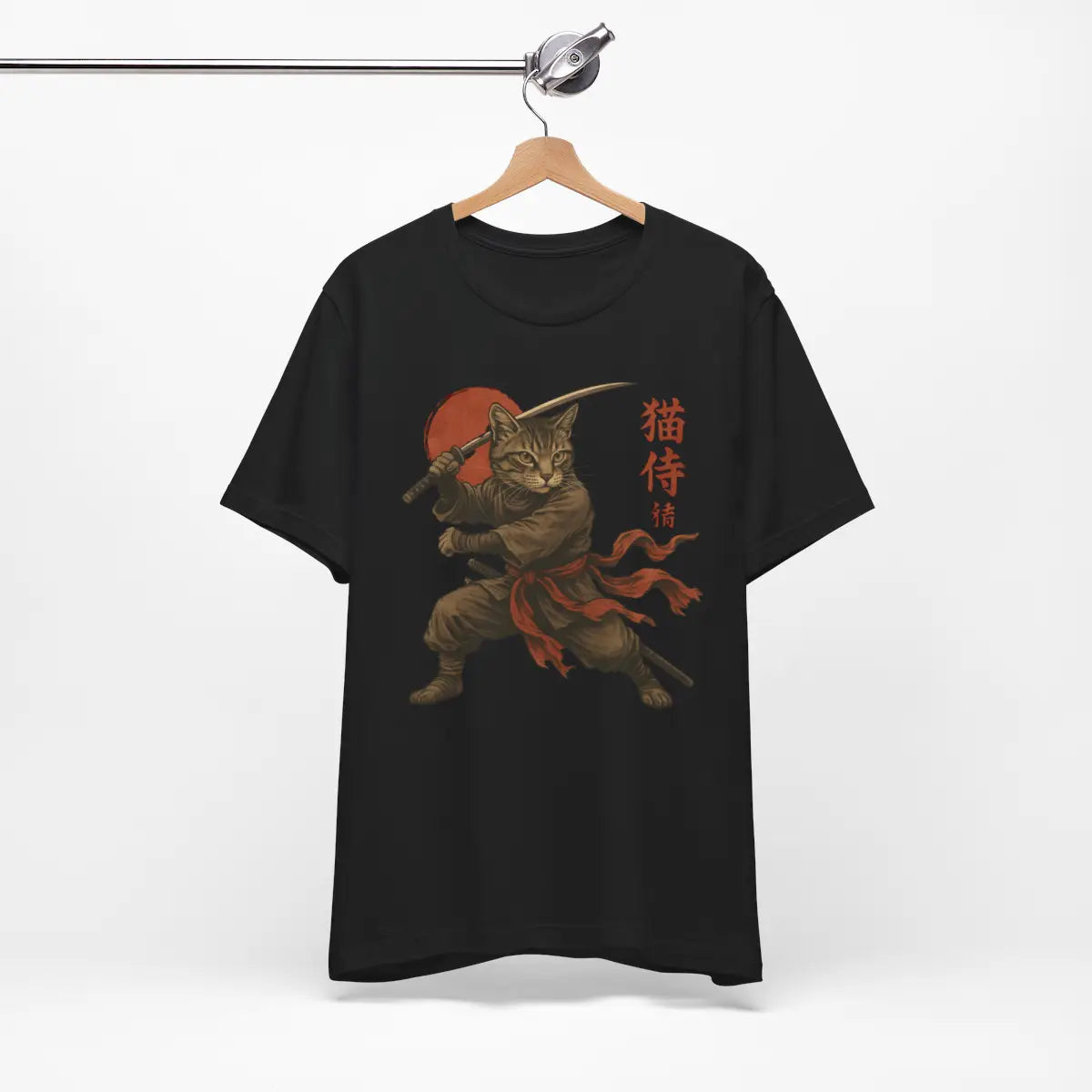 'Samurai Cat' Unisex T-Shirt