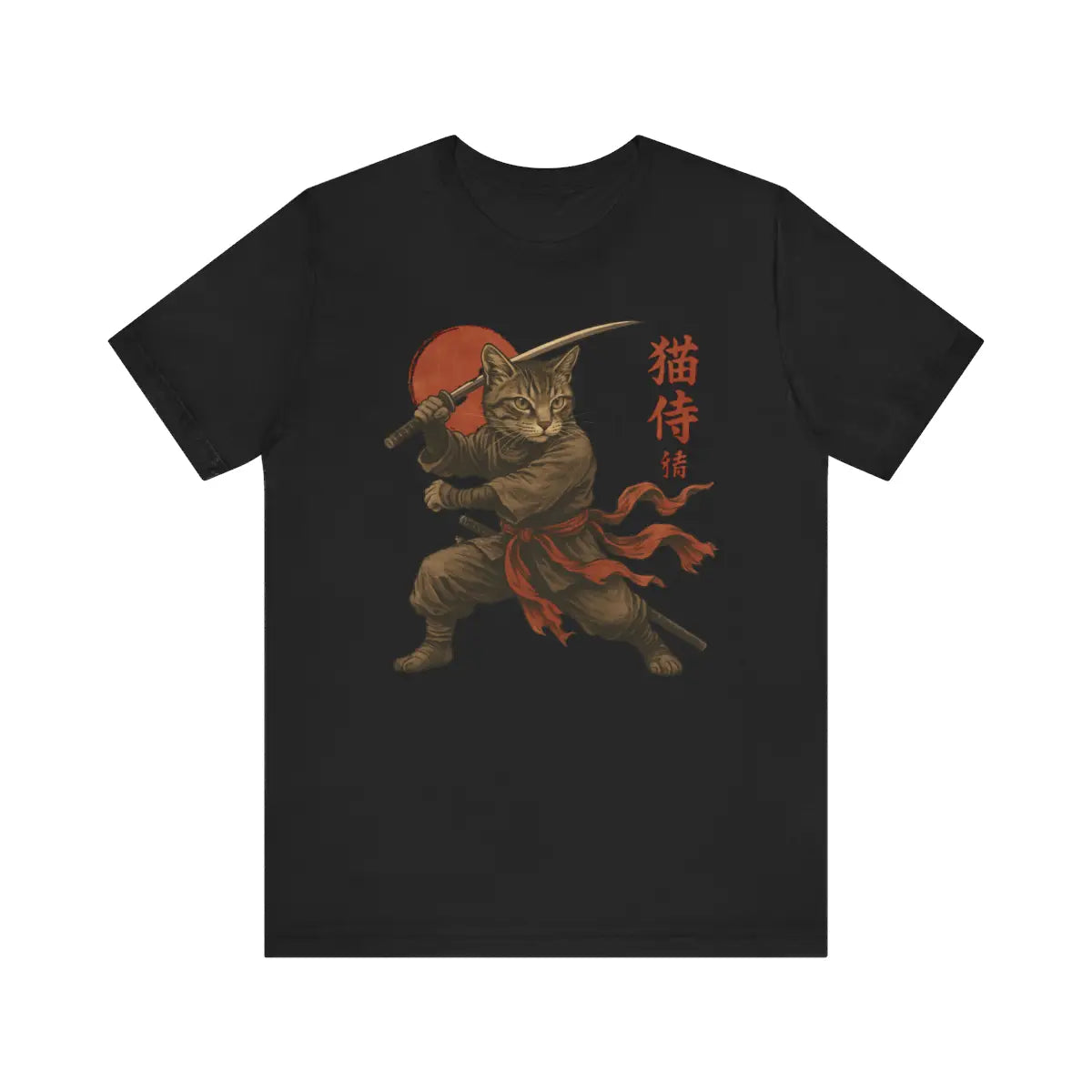 'Samurai Cat' Unisex T-Shirt
