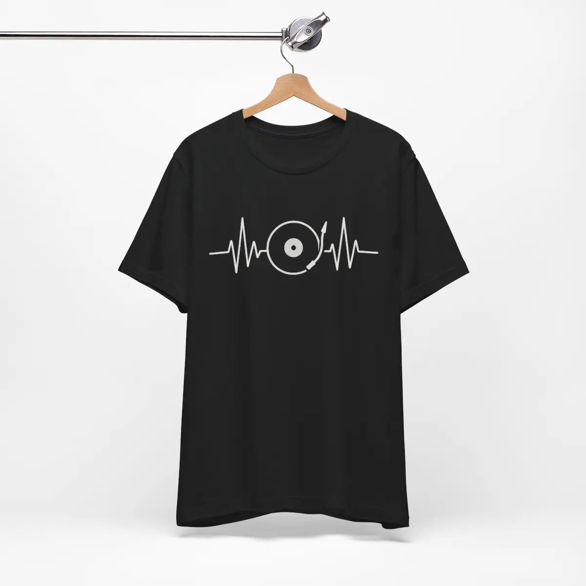 'Vinyl Heartbeat' Unisex T-Shirt