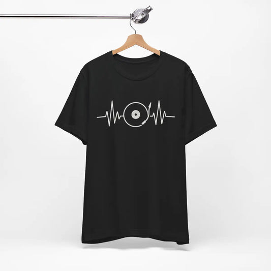 'Vinyl Heartbeat' Unisex T-Shirt