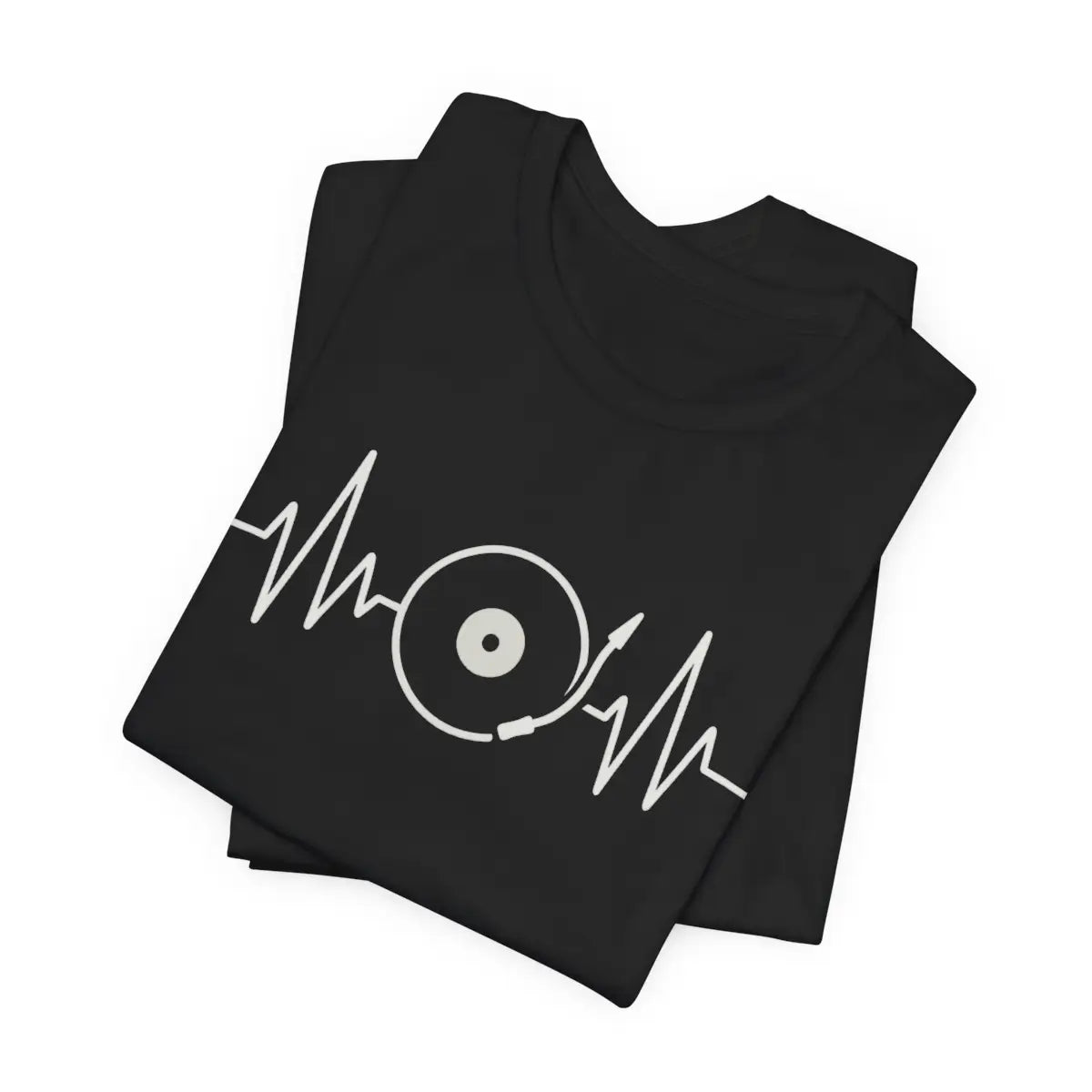 'Vinyl Heartbeat' Unisex T-Shirt