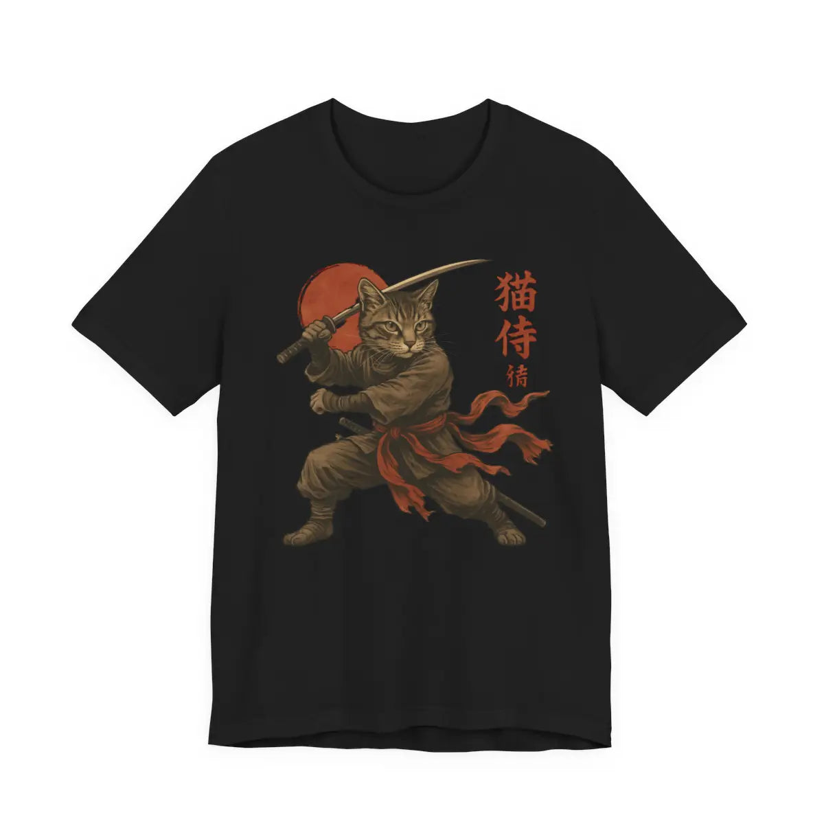 'Samurai Cat' Unisex T-Shirt